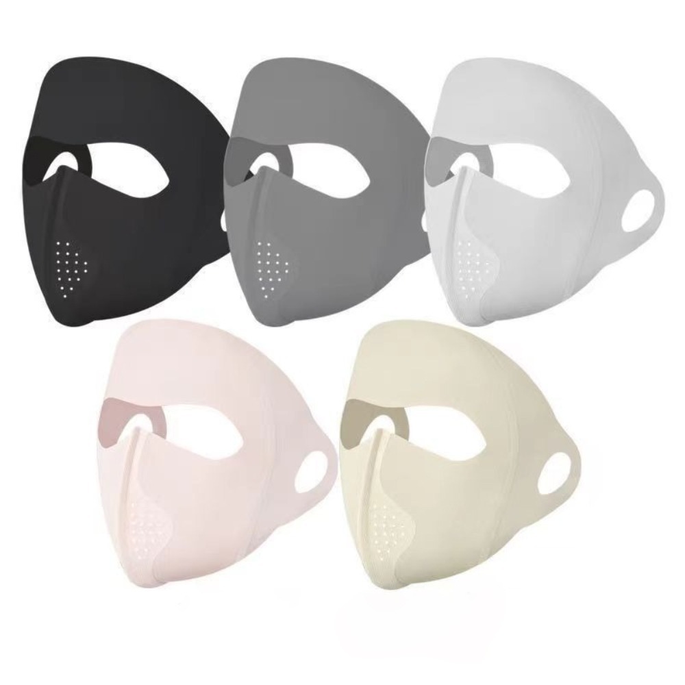 Sports Mask Breathable - Frühling Sommer Outdoor-Sport Atmungsaktive Eisseide Maske