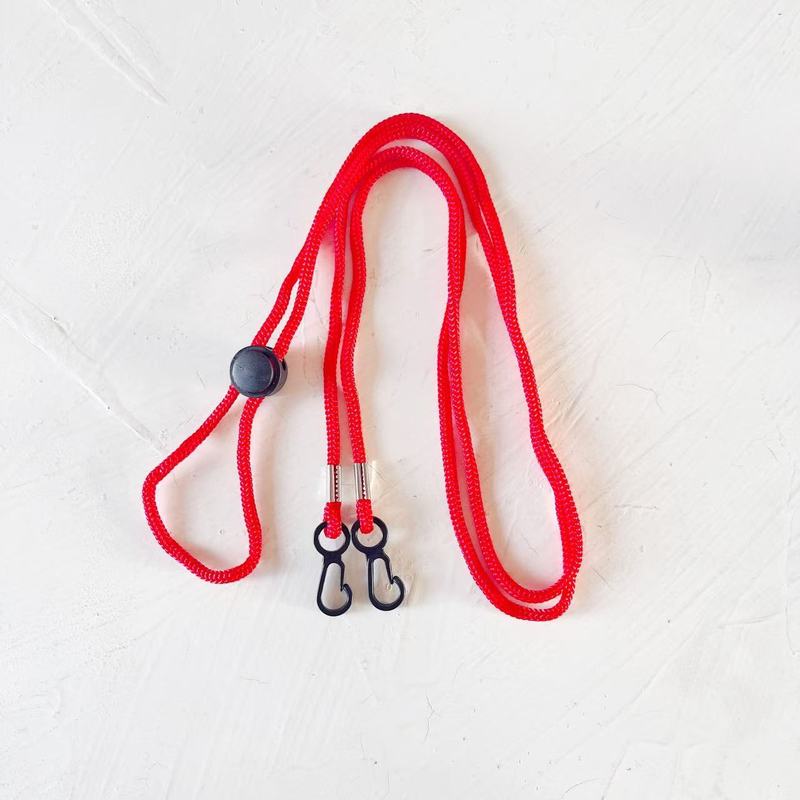 Mask Lanyard Adjustable - Verstellbare Anti-Verlust-Brillenkette, multifunktionales winddichtes Halsband, für