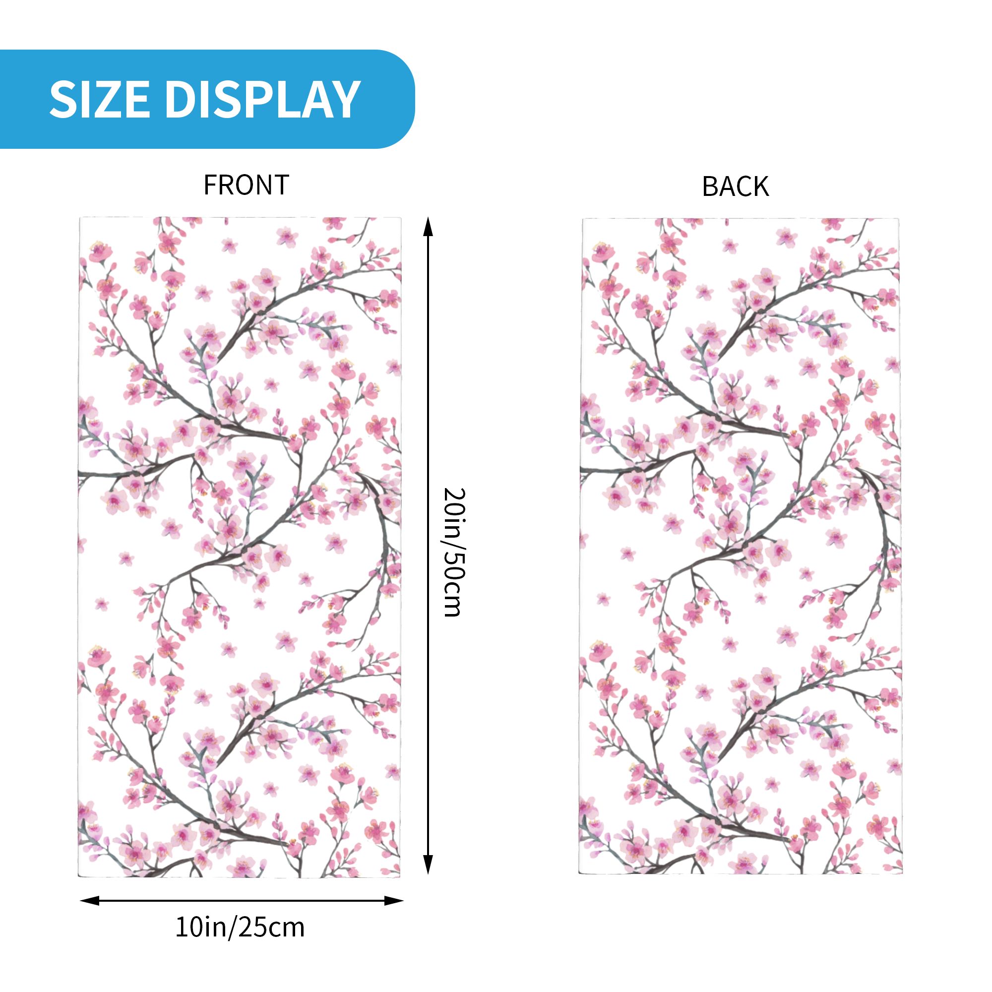 Japan Sakura Kirschblüten mit  – Neck Gaiter Face Cover Bewertung und Preis