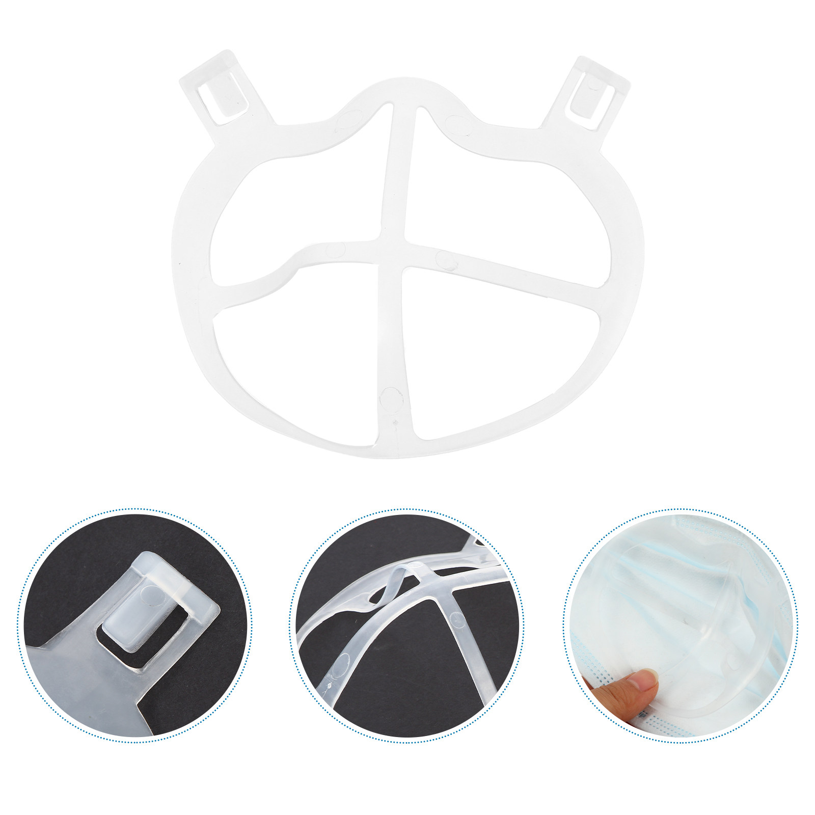 10 Stück Maskenhalter, Innenst – Silicone Mask Bracket Bewertung und Preis