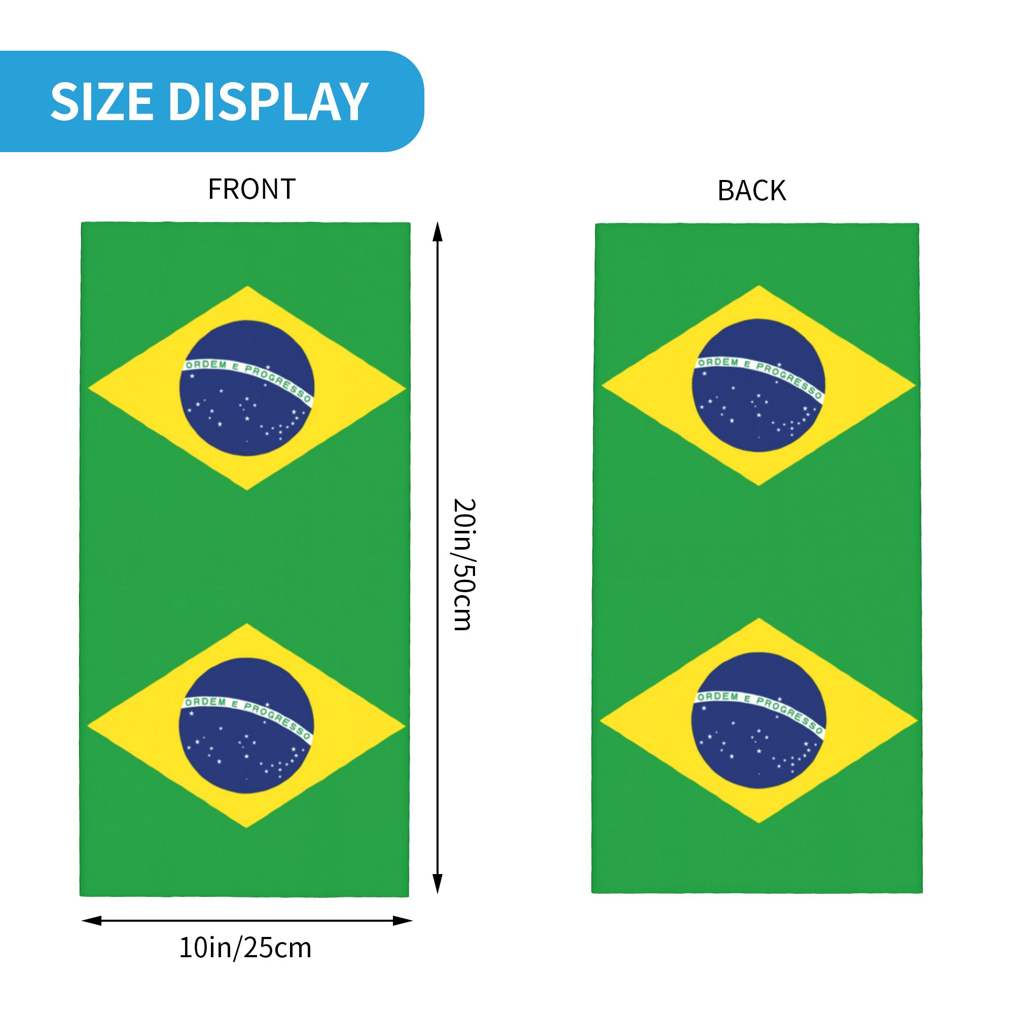 Benutzerdefinierte Brasilien F – Neck Gaiter Face Cover Bewertung und Preis