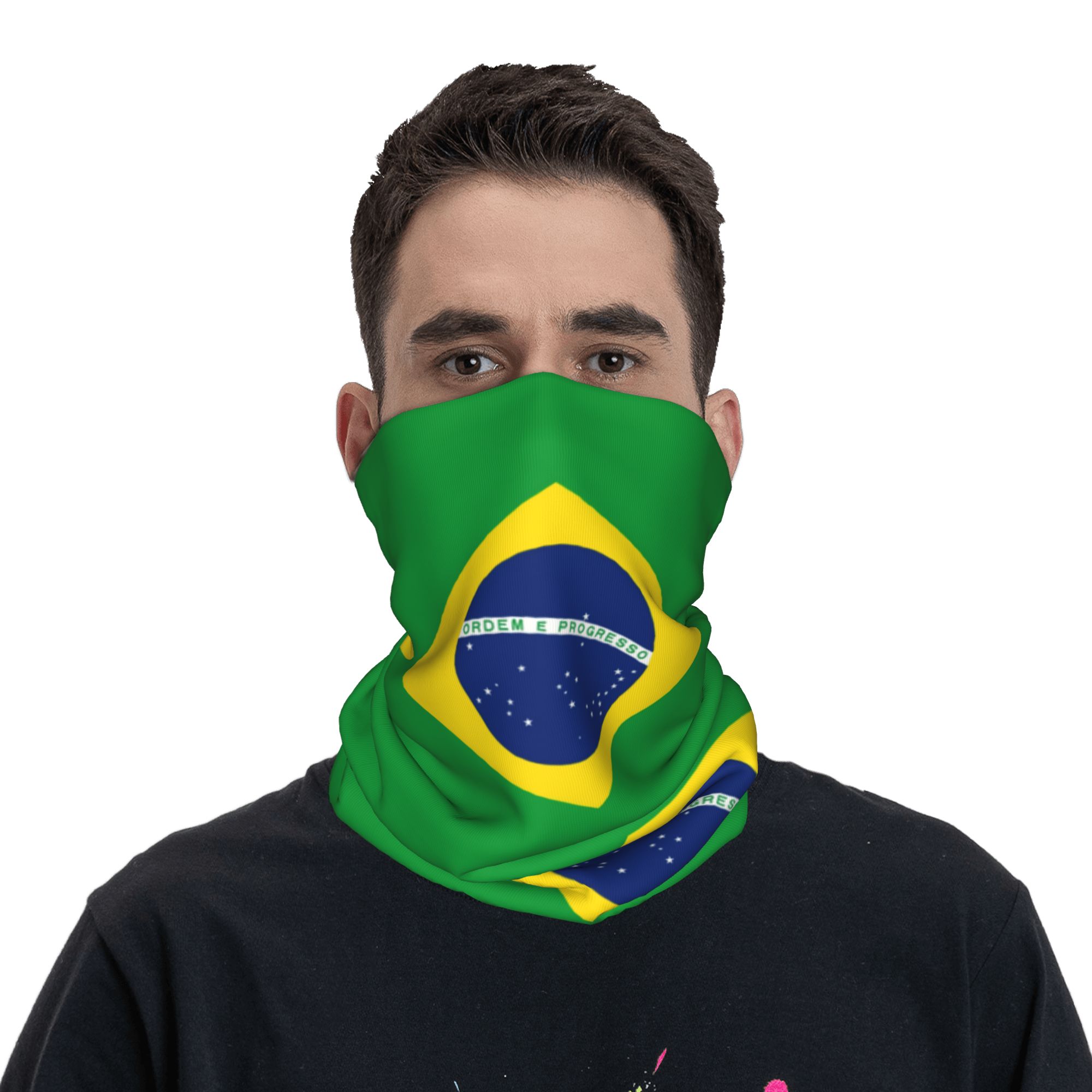 Benutzerdefinierte Brasilien F – Neck Gaiter Face Cover Bewertung und Preis