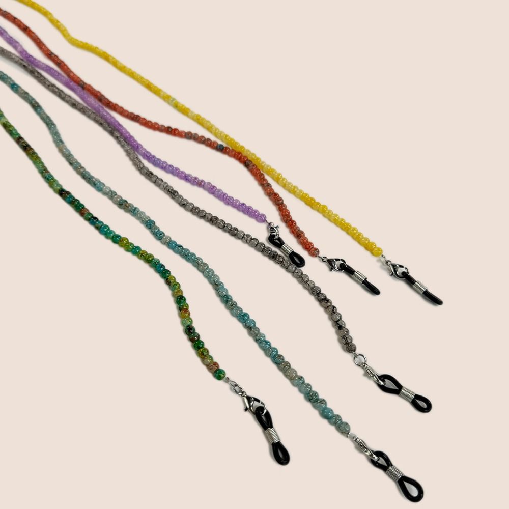 Leichte farbige Glasketten für – Mask Lanyard Adjustable Bewertung und Preis