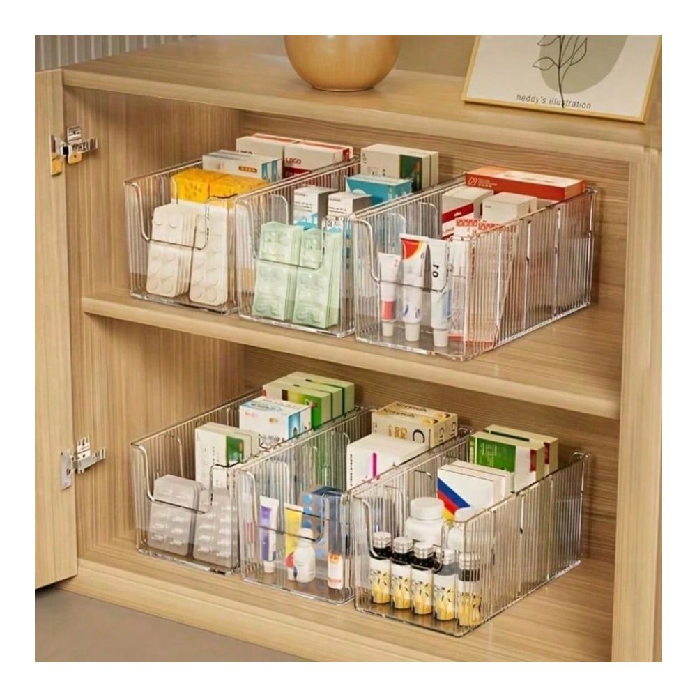 1 Stück Große 4-Fach Transpare – Face Mask Storage Box Bewertung und Preis