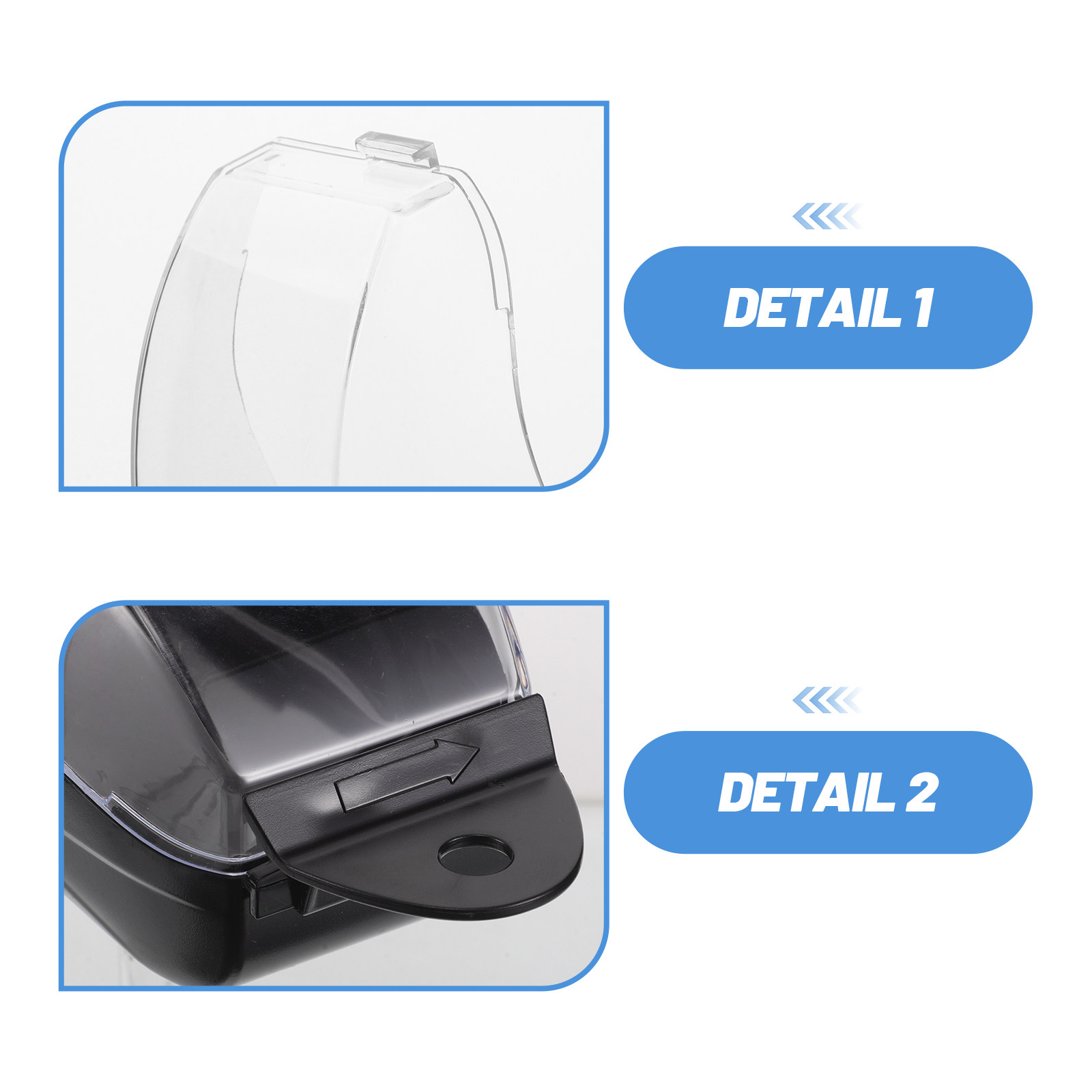 Schwimmbrillenetui mit klarem  – Mask Case Hard Shell Bewertung und Preis