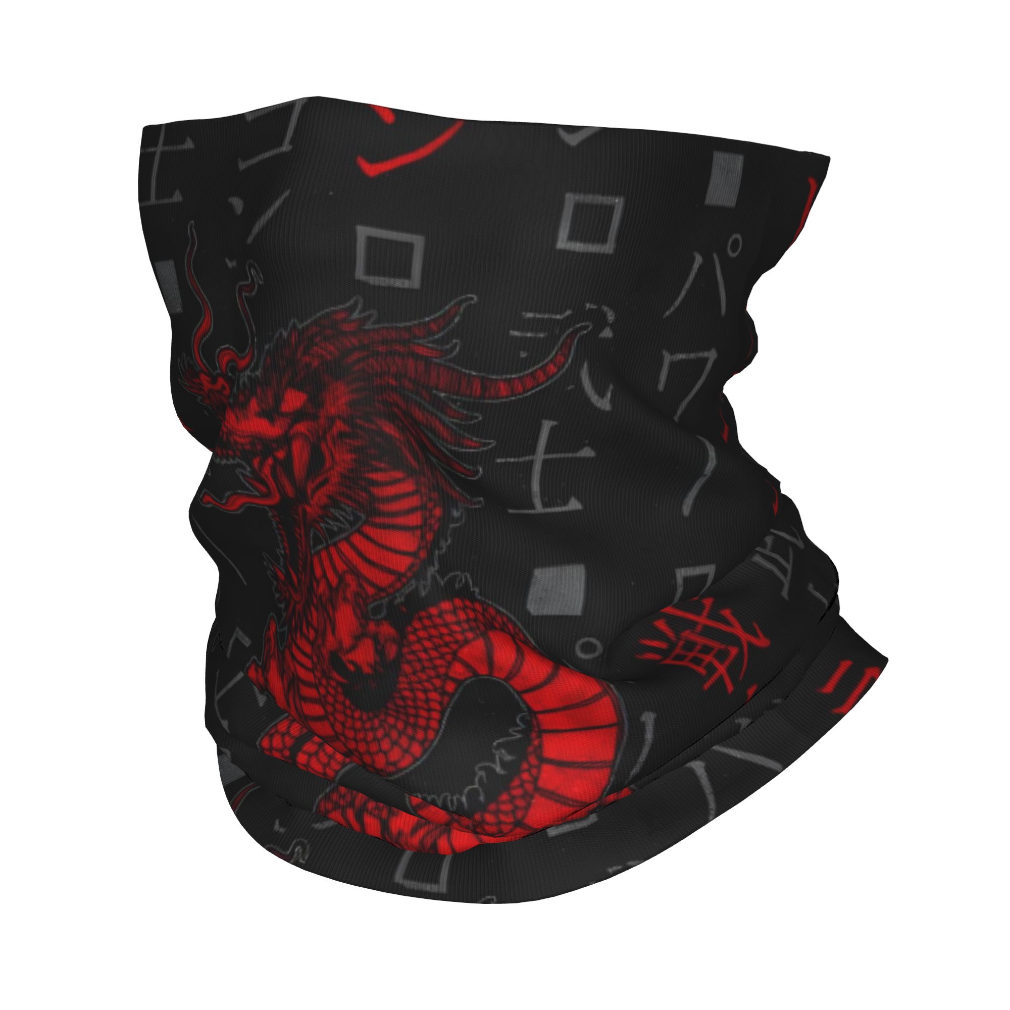 Roter Drache Tier Bandana Hals – Neck Gaiter Face Cover Bewertung und Preis
